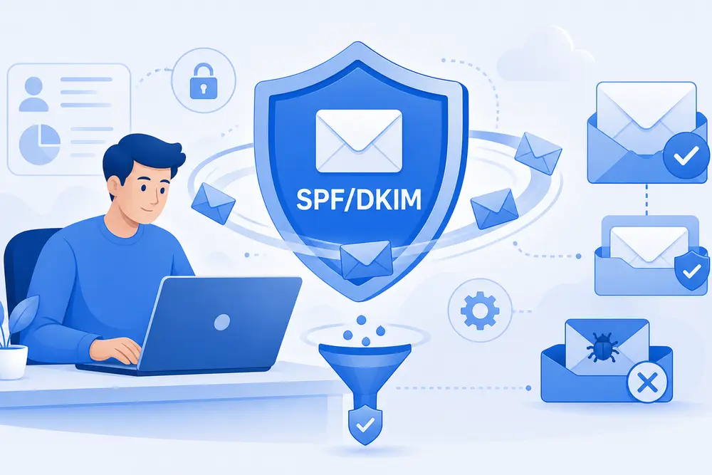 Reliable Email Delivery SPF DKIM