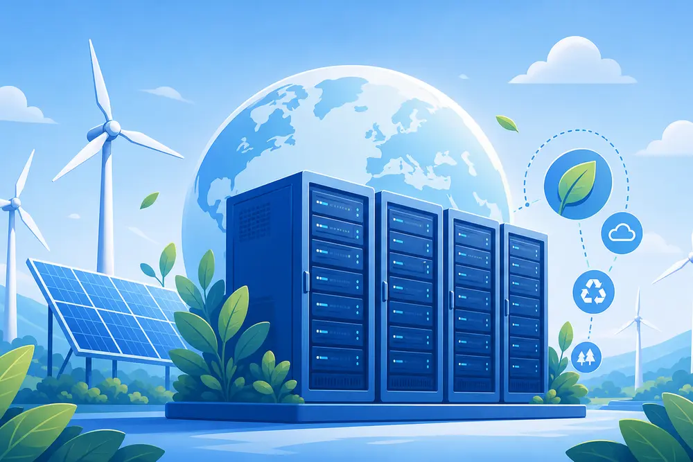 Eco-friendly WordPress hosting with renewable energy